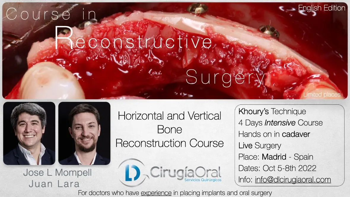 bone reconstruction course in cadaver